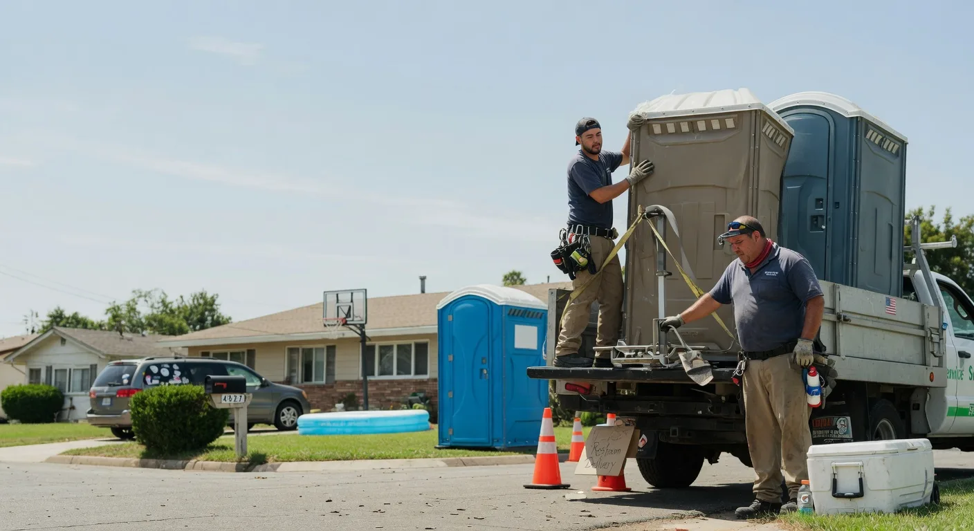 Porta Potty Rental in Wister, OK near me