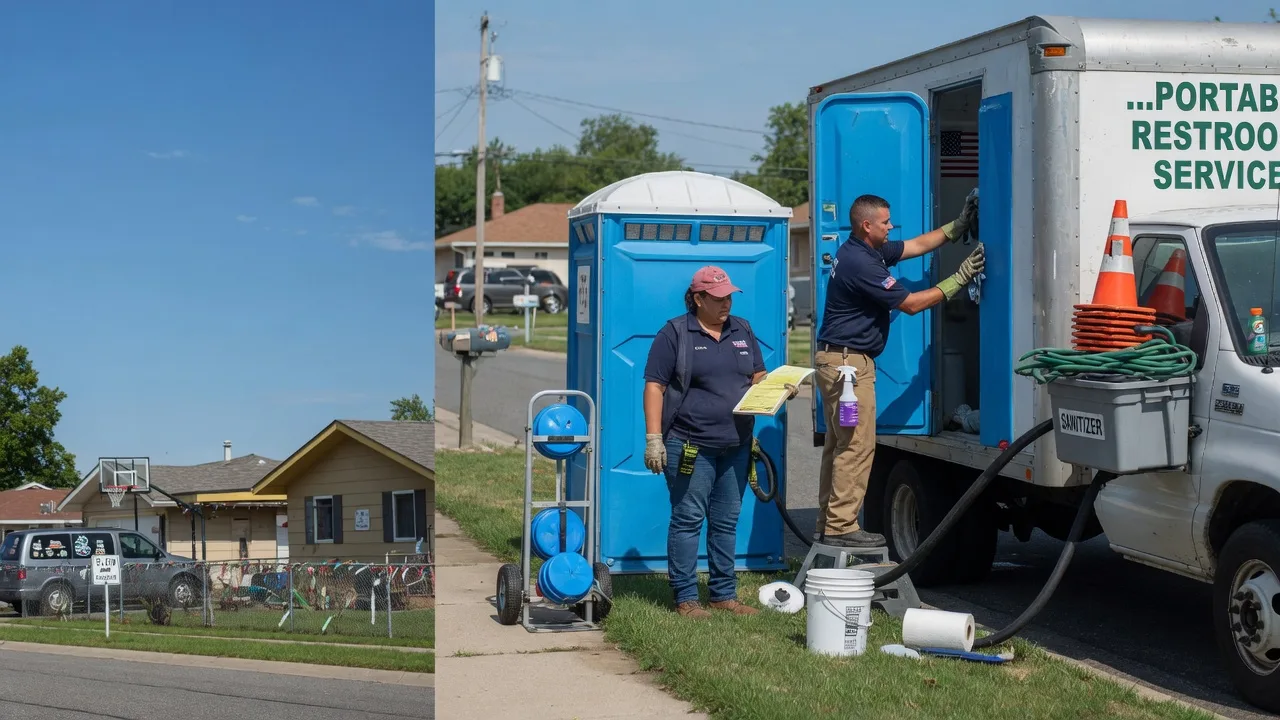 Portable Toilet Rental in Wister, OK near me